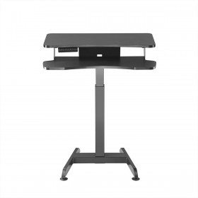 Scrivania MacLean MC-835 Nero Acciaio
