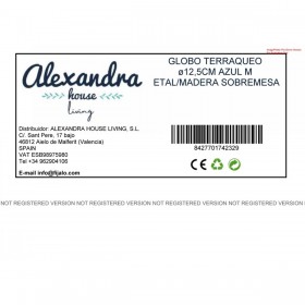 Mappamondo Alexandra House Living Multicolore Metallo 13 x 23 x 13 cm