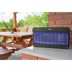 Lampada Antizanzare N'oveen IKN911 Nero ABS 47 x 26,3 x 10 cm (2 Unità)