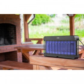 Lampada Antizanzare N'oveen IKN911 Nero ABS 47 x 26,3 x 10 cm (2 Unità)