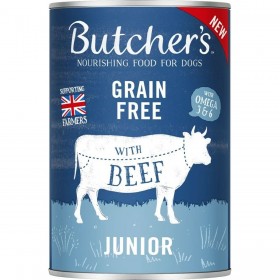 Cibo umido Butcher's Original Junior Mega pack mix Pollo 6 x 400 g
