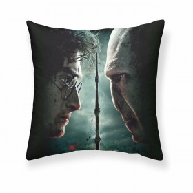 Fodera per cuscino Harry Potter vs Voldemort Multicolore 50 x 50 cm