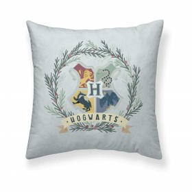 Fodera per cuscino Harry Potter Hogwarts Christmas Grigio chiaro 50 x 50 cm