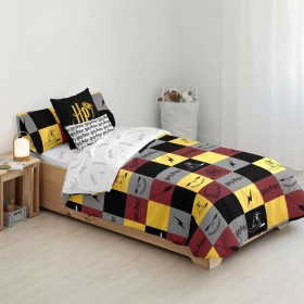 Copripiumino Harry Potter Hogwarts Multicolore 175 Fili 220 x 220 cm Ala francese