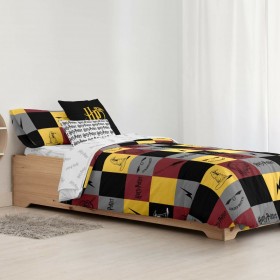 Copripiumino Harry Potter Hogwarts Multicolore 175 Fili 220 x 220 cm Ala francese