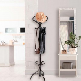 Attaccapanni da Terra Alexandra House Living Noce moscata 44 x 179 x 31 cm