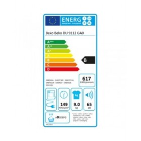Asciugatrice a condensazione BEKO DU 9112 GA0 Bianco 9 kg