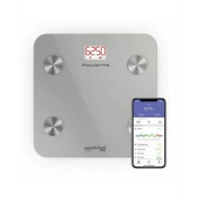 Bilancia intelligente Rowenta BR9600 Rosso Argentato Metallo 160 kg (1 Unità)
