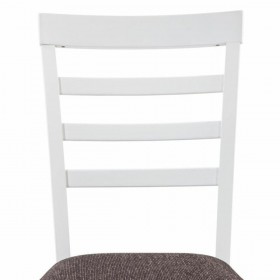 Sedia da Sala da Pranzo Alexandra House Living Bianco 52 x 95 x 44 cm