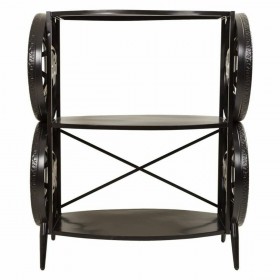 Scaffale Alexandra House Living Marrone scuro Metallo 51 x 117 x 97 cm