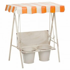 Vaso Alexandra House Living Ferro 21 x 38 x 31 cm