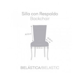 Custodia per Sedia Eysa THOR Grigio scuro 50 x 55 x 50 cm 2 Unità