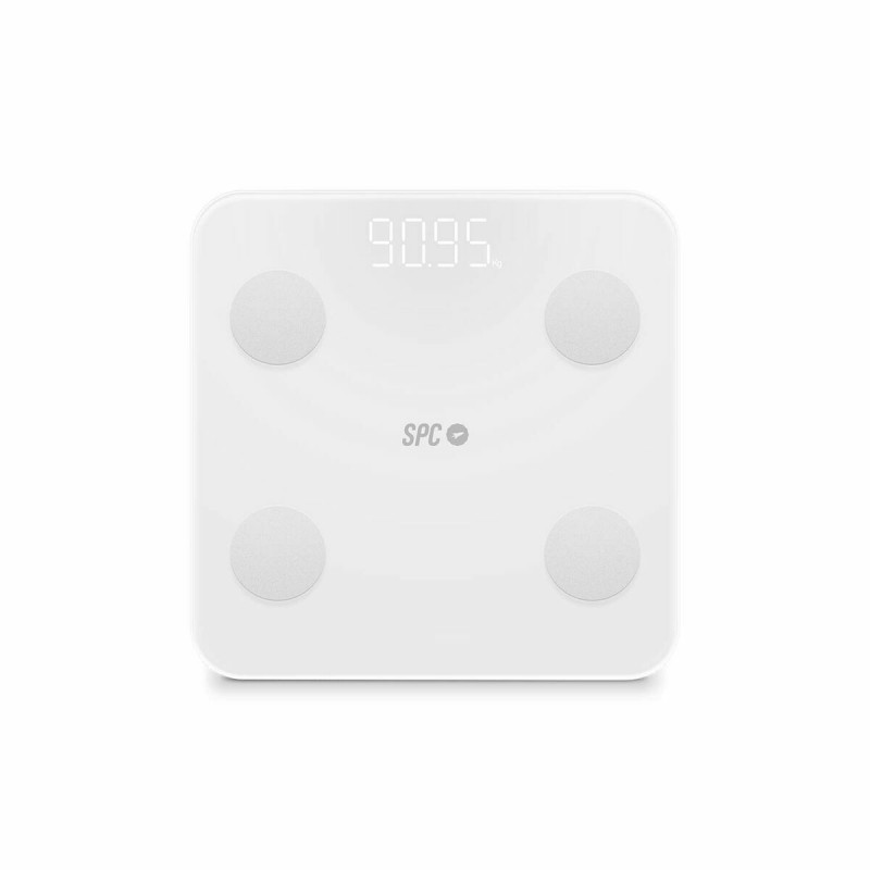 Bilancia Digitale da Bagno SPC ATENEA FIT 3 Bianco Vetro Temperato 180 kg 150 kg 1,5 Kg