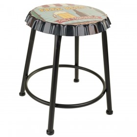 Sgabello Alexandra House Living Metallo Ferro 35 x 46 x 35 cm