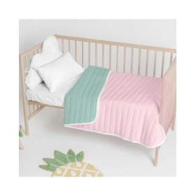 Trapunta HappyFriday Basic Kids Dash Menta 100 x 130 cm