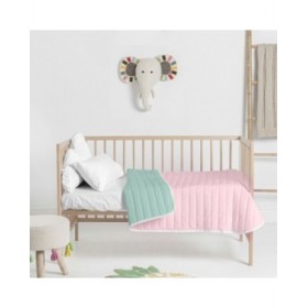 Trapunta HappyFriday Basic Kids Dash Menta 100 x 130 cm