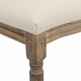 Sedia da Sala da Pranzo Alexandra House Living Beige 46 x 96 x 48 cm