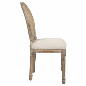Sedia da Sala da Pranzo Alexandra House Living Beige 46 x 96 x 48 cm