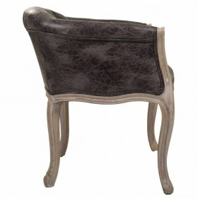 Poltrona Alexandra House Living Grigio Schiuma Gomma 61 x 71 x 61 cm