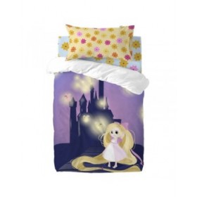 Set di copripiumino HappyFriday Mr Fox Long braid  Multicolore 2 Pezzi