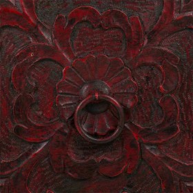 Comodino Alexandra House Living Rosso 40 x 59 x 50 cm