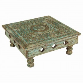 Tavolino da Caffè Alexandra House Living Azzurro 33 x 14 x 33 cm