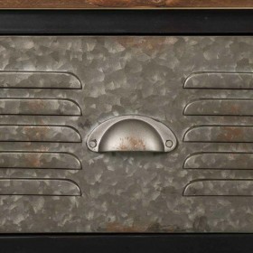 Scrivania Alexandra House Living Marrone Legno Metallo 42 x 79 x 104 cm