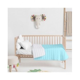 Trapunta HappyFriday Basic Kids Dash Azzurro 100 x 130 cm