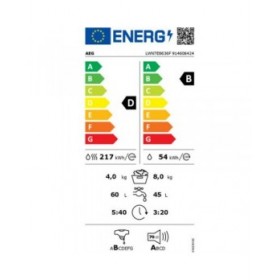Lavatrice - Asciugatrice AEG LWN7E8636F 1600 rpm