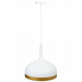 Lampadario Alexandra House Living Bianco Dorato