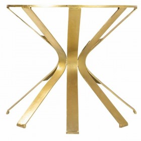 Console Alexandra House Living Ottone Vetro Ferro 52 x 78 x 94 cm