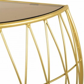 Ingresso Alexandra House Living Oro Vetro Ferro 52 x 77 x 92 cm