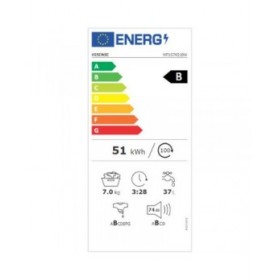Lavatrice Hisense WF1G7021BW 60 cm 1200 rpm 7 kg
