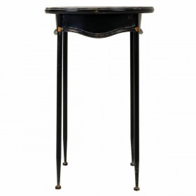 Set di 2 tavoli Alexandra House Living Nero Metallo 75 x 75 x 50 cm