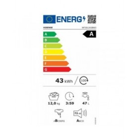 Lavatrice Hisense WF3S1243BW3 60 cm 1400 rpm 12 kg