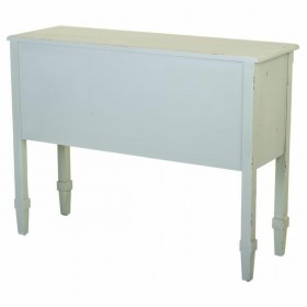 Credenza Alexandra House Living Verde Rattan Legno di abete 82 x 36 x 108 cm