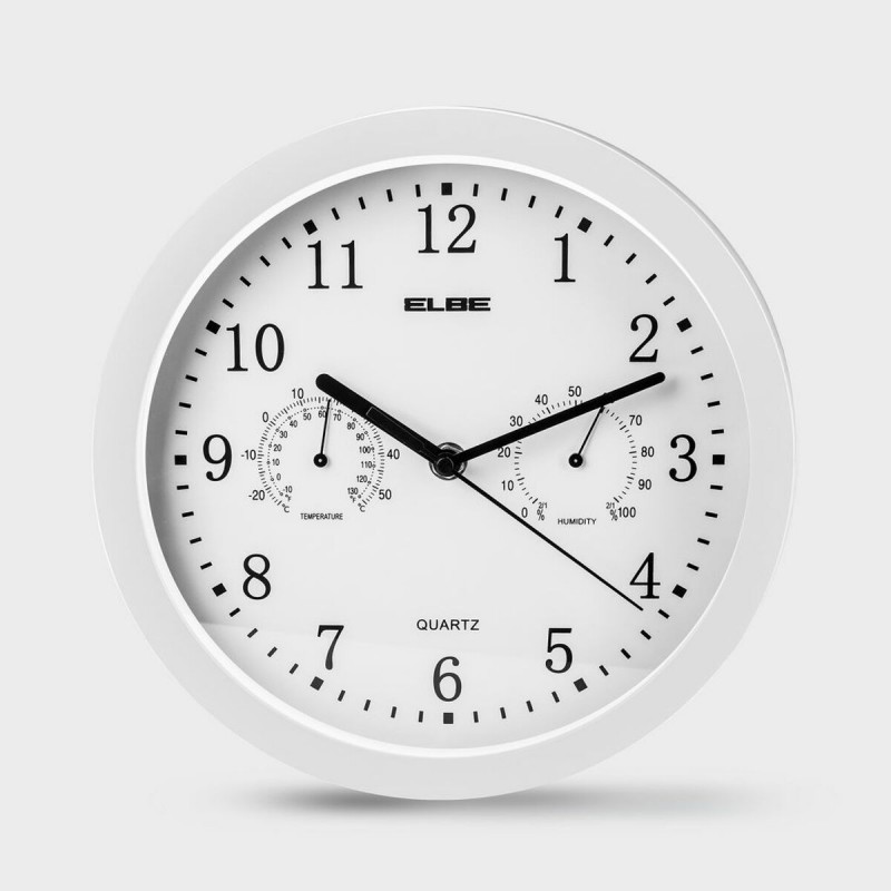 Orologio Sveglia ELBE RP2005B Bianco