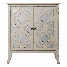 Ingresso Alexandra House Living Grigio Vetro Legno di abete Legno MDF 84 x 37 x 74 cm