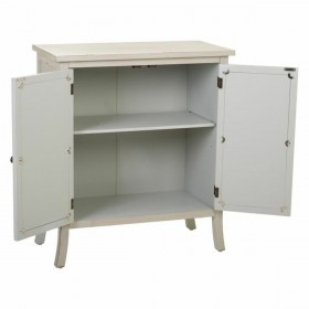 Ingresso Alexandra House Living Grigio Vetro Legno di abete Legno MDF 84 x 37 x 74 cm