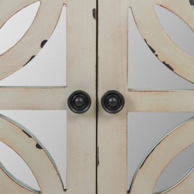 Ingresso Alexandra House Living Grigio Vetro Legno di abete Legno MDF 84 x 37 x 74 cm