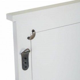 Specchio da parete Alexandra House Living Grigio Vetro Legno di abete 70 x 4 x 50 cm