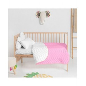 Trapunta HappyFriday Basic Kids Arista Rosa 100 x 130 cm