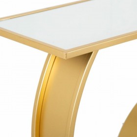 Ingresso Alexandra House Living Oro Vetro Legno MDF 33 x 80 x 120 cm