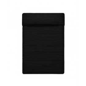 Trapunta Reversibile HappyFriday Basic Dash Nero 260 x 260 cm