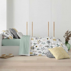 Copripiumino Decolores Santorini Multicolore 175 Fili 180 x 220 cm