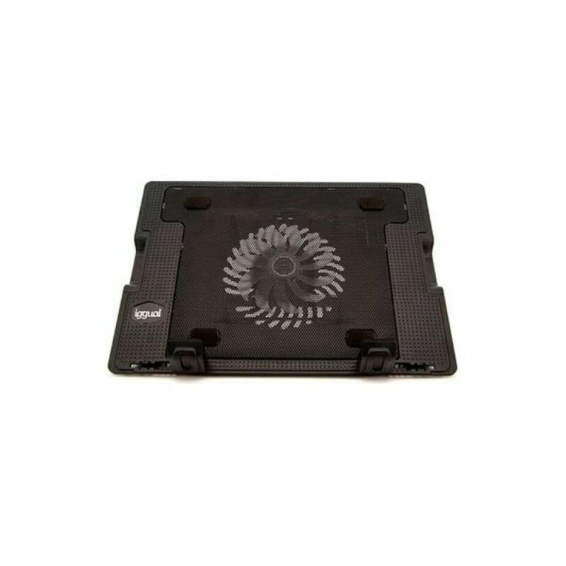 Base di Raffreddamento per PC Portatile iggual IGG316764 Nero Multicolore