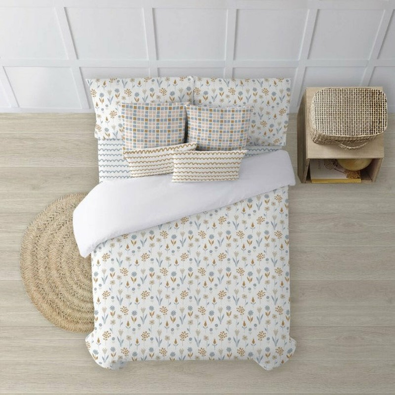 Copripiumino Decolores Alkamar Multicolore 175 Fili 260 x 240 cm Collo di bottiglia