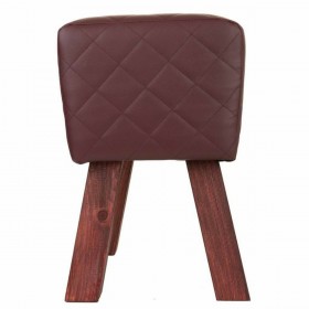 Sgabello Alexandra House Living PVC Legno MDF 30 x 47 x 36 cm