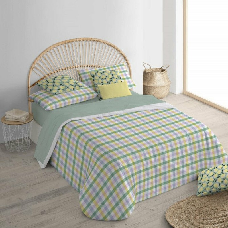 Copripiumino Decolores Ulm Multicolore 175 Fili 260 x 240 cm Collo di bottiglia