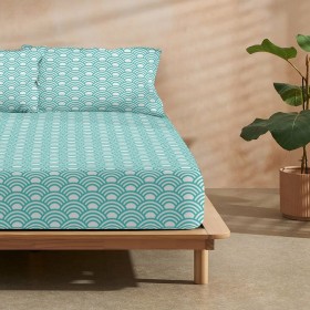 Set di Lenzuola Decolores Jaws Multicolore